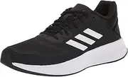 [adidas] Women's Duramo 10 Running Shoe, Black/Pulse Blue/Team Real