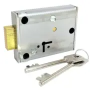 ROSS CHUBB 6 Lever Safe Lock - 2 Keys - Safes - Locks