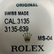 ROLEX FACTORY NEW SEALED INTERMEDIATE DATE WHEEL 3135 670