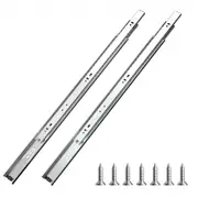 VEVOR Drawer Cabinet Slides Side Mount 22 inch 10 Pairs 100 LB Load Replacement