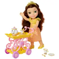 在飛比找momo購物網優惠-【迪士尼公主】美女與野獸-貝兒與餐車