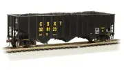 Bachmann 18718 HO Scale CSX Bethlehem Steel 100 Ton Three-Bay Hopper 326123