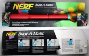 VERY RARE VINTAGE 1993 NERF BLAST-A-MATIC SOFT BALLS BLASTER GUN KENNER NEW !