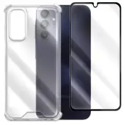 Screen Protector Soft TPU Hard PC Case f Samsung Galaxy A15 5G SM-A156U T-Mobile