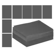 12x8" Chipboard Sheets 35Pcs Book Board Binders Board, Black