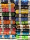 Basics knitting wool pack of 5 x 100g acrylic polyester yarn 3mm 75 colours