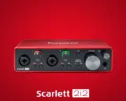 Focusrite Scarlett 2i2 3rd Gen. USB Audio Interface