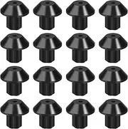 16pcs Rubber Grate Feet, WB02K0101 Rubber Feet Replacement Gas Stove Burner Rubber Feet Compatible with Series Burner Grates, Protecting Cooktop from Scratches