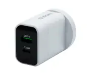 Moki PD 20W Type-C/QC USB 3.0 Fast/Quick Dual Wall Charger For Phones/Tablets