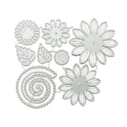 Flower Leaf Metal Cutting Dies Scrapbooking Stencil Die Cuts Card Embossing DIY