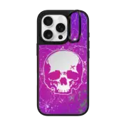 iPhone 16 Pro Mirror Ring Stand Case MagSafe Compatible Purple Haze