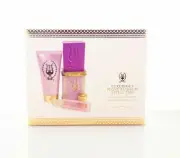 NEW MOR Luxurious Peony Blossom 3-Piece Trio -Soapette, perfume Oil & Hand Cream