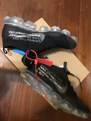 完售 nike air vapormax x off white black