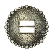 06HS 32 Pc Western Screw Back Antique Finish Slotted Concho Cowgirl Hilason
