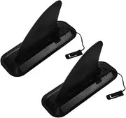 HANABASS 2Sets Detachable Surfboard Fin Paddleboard Water Stabilizer with Easy Install Design Compatible with Surfboards and Paddleboards for Optimal Performance