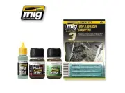 AMMO MIG - Weathering Set Ww II British Cockpits 7432