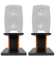 Rockville 8” Wood Studio Monitor Speaker Stands For Genelec M040 Monitors