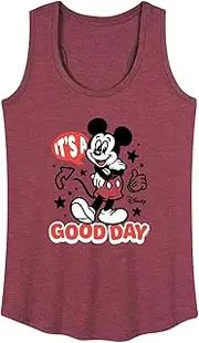 [Disney] Mickey & Friends - Mickey Mouse - It's a Good Day - Women's Racerback Tank Top