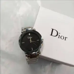 Ewzo 韓系簡約時尚大表盤不鏽鋼女士手錶