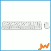 Logitech Slim Wireless Keyboard and Mouse MK950 - White