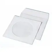 Fellowes CD/DVD Envelope/Sleeve - White (Pack of 100)