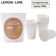 Disposable Paper Coffee Cups 250ML Bulk Takeaway Drink Tea Juice Cup Party Event