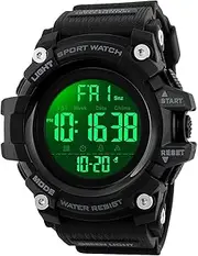 [BOZLUN] Mens Watches, Waterproof Military Digital Watch with Calendar Chronograph Countdown Timer Alarm LED Backlight Running Sports Watch