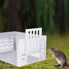 Metal Mousetrap Large Space Rat Trap Cage Mouse Bait Catcher Box Garden