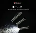 MECARMY X7S 不銹鋼多功能EDC膠囊手電筒/打火機