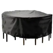 Outdoor Garden Furniture Cover Round Table Chair Set Waterproof Oxford Wicker Sofa Protection Patio Rain Snow Dustproof Covers
