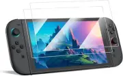 [2 Pack] Tempered Glass Screen Protector for Nintendo Switch 2 (2025) HD Clear