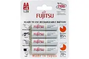 Fujitsu HR-3UTC NiMH up to 2100 recharges Rechargeable AA Battery 4PK