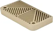 STARTIST Cat Litter Mat Cat Steps Reusable Cat Ramp for Litter Box Anti Slip Cat Litter Catcher Board Litter Pad for Indoor Cats, Khaki