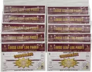 Lot of 10 JJ Keller 19361 (545-MP) Loose-Leaf Drivers Daily Log Book w/ Recap