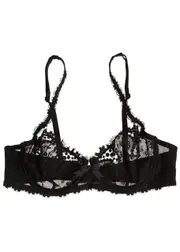Simone PÉRÈLE Wish Black Lace Half-cup bra - 36D 36D