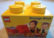 LEGO Stackable Storage Brick 4 Knobs YELLOW 4003