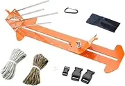 MsaHeuto Adjustable Paracord Weaving Kit for Camping and Hiking, Orange
