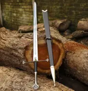 Custom Handmade Steel Blade Anduril Narsil Sword of King Aragorn.Christmas gift