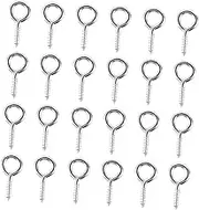 50pcs Sheep Eye Screw Hooks Small Screw Eye Nails DIY Furniture Hardware Home Decor