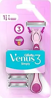 Gillette Venus Simply Women's Razor Handle and Blade Refill