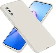 [EASSGU] Case for Samsung Galaxy A70 (6.7 Inches), Soft TPU Silicone Case - Antique White