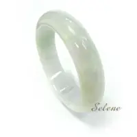 在飛比找momo購物網優惠-【Selene】典雅冰種翡翠手鐲(A貨翡翠#12)