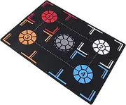 Didiseaon Basketball Training Mat Silent Non Slip Footwork Pad for Agility Training Gym Durable Portable Shock Absorbing Exercise Equipment