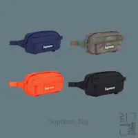 在飛比找蝦皮商城優惠-SUPREME WAIST BAG 經典LOGO 網格 反光