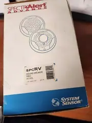 SpectrAlert Advance - Sytem Sensor SPCRV Ceiling Speaker - High Volume - Red