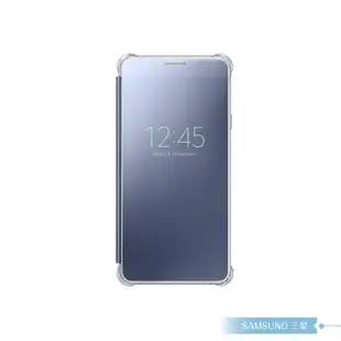 【Samsung三星】原廠Galaxy A7 2016 專用 全透視鏡面感應皮套 Clear View(智慧側掀保護套)