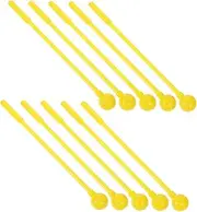 SECFOU 10pcs Drum Stick Drumsticks for Drummers Stage Drumsticks Tongue Drum Mallets Drumsticks for Percussion Marimba Mallets Xylophone Mallets Percussion Instrument Accessories