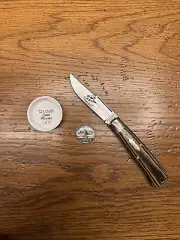 Tidioute Cutlery 721123LB Camo Micarta Cody Scout Lockback GEC