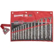 Sidchrome SCMT22297 14pce 440 Pro Series Ring & Open End Metric Spanner Set