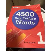 在飛比找蝦皮購物優惠-4500 Key English Words (1)